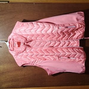 Maurices coral pink vest